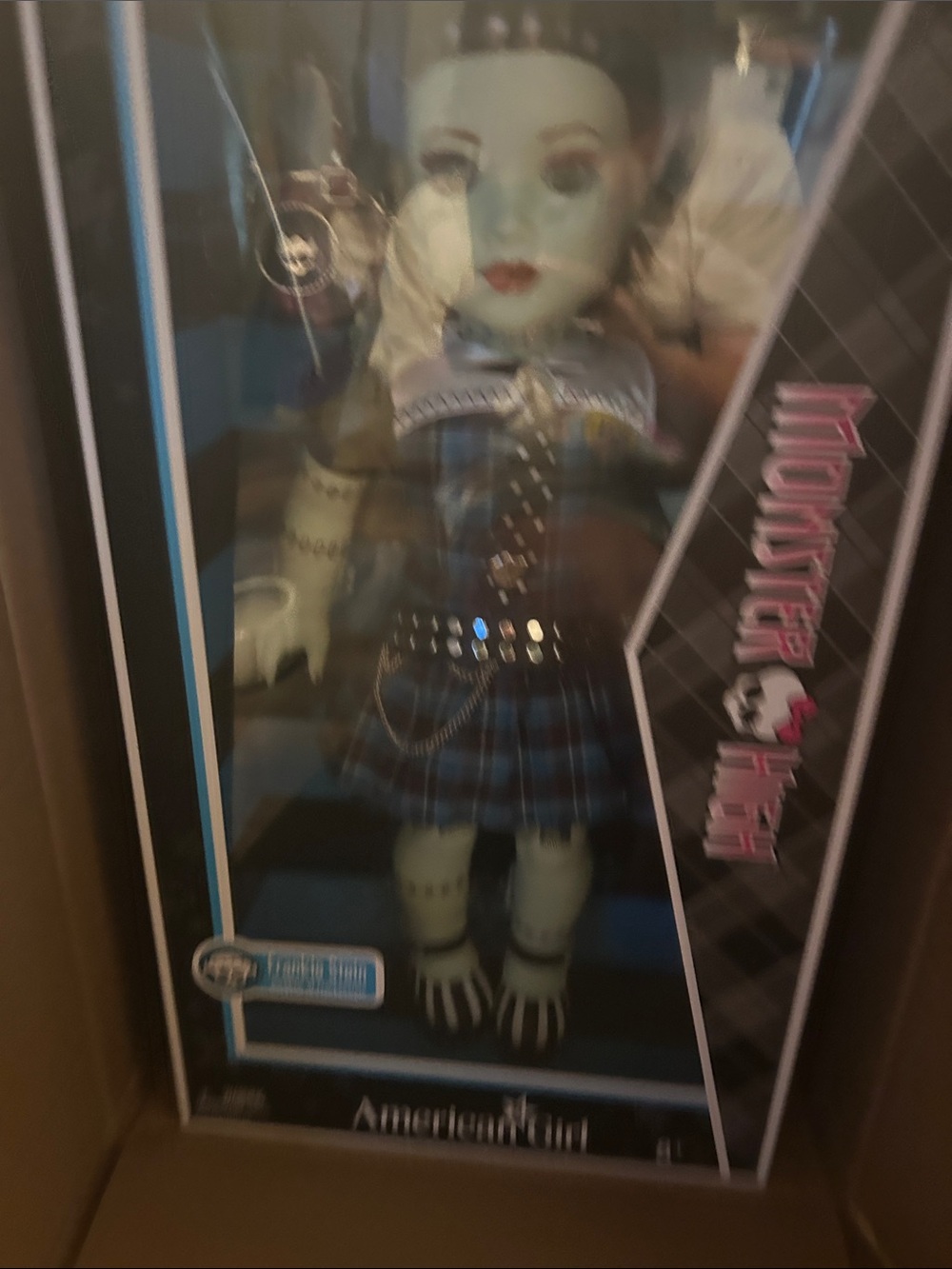 American girl plus Monster high authentic American girl